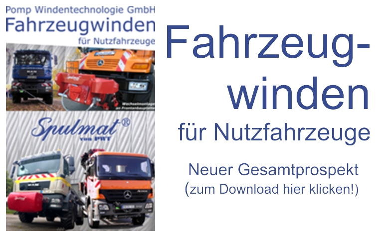 Gesamtprospekt Fahrzeugwinden für Nutzfahrzeuge - Pomp Windentechnologie GmbH